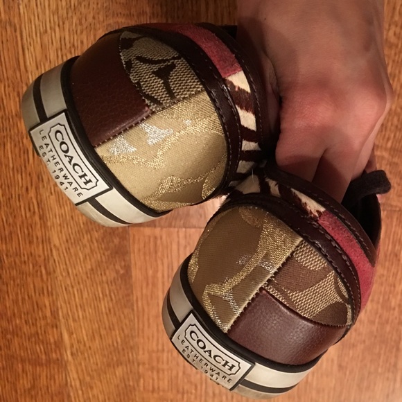 Coach Patchwork Leather sneakers, 6 - Picture 4 of 14